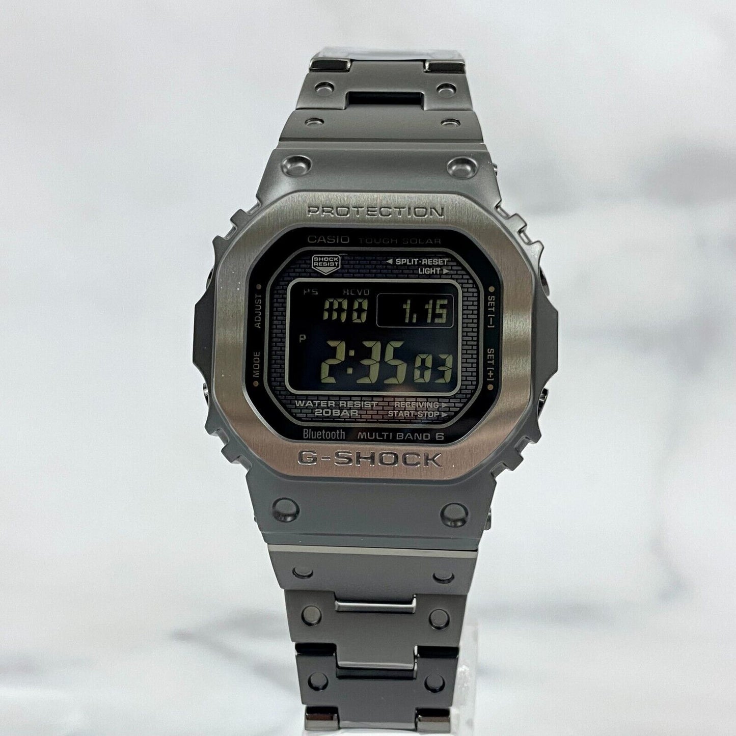 CASIO G-Shock GMW-B5000MB-1JF Mobile Link Bluetooth Metal Digital Mens Watch New