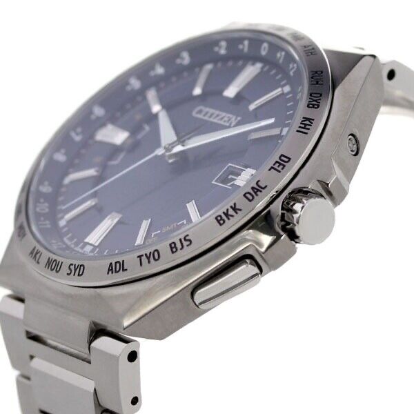 CITIZEN ATTESA ACT Line CB0210-54L Titanium Eco-Drive Solar Mens Watch New Japan