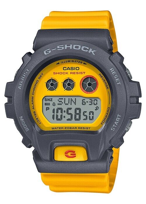 CASIO G-Shock GMD-S6900Y-9JF Yellow Quartz Digital Tough 2022s Unisex Watch New