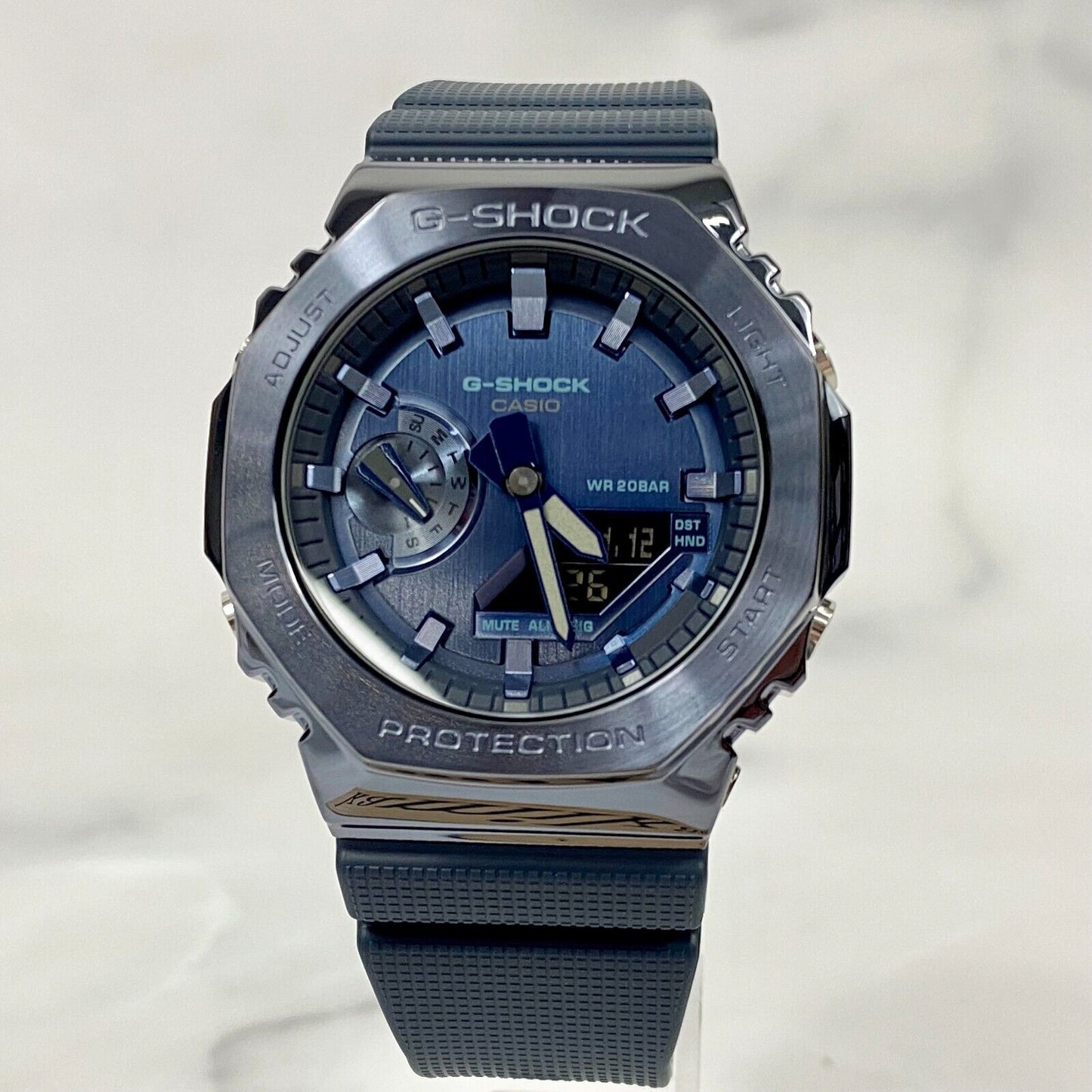 CASIO G-Shock GM-2100N-2AJF Blue Navy Analog Digital Chrono Mens Watch New