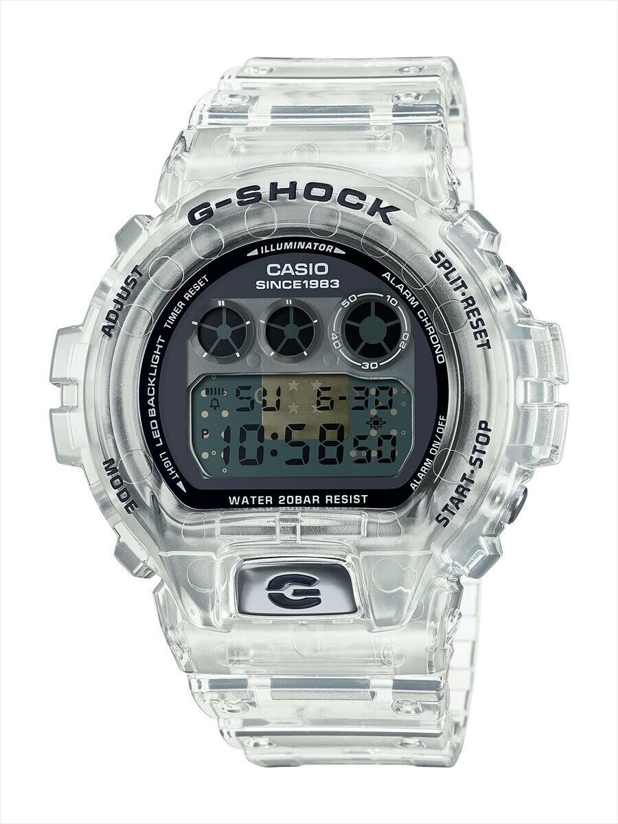 CASIO G-SHOCK DW-6940RX-7JR 40th Limited Clear Remix Quartz Mens Watch New Japan