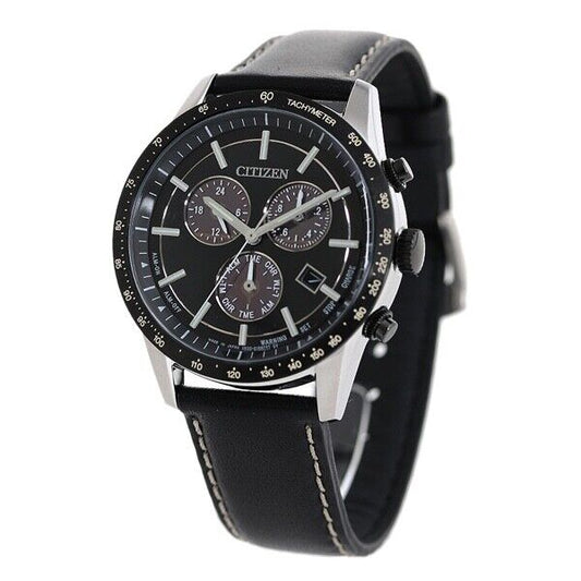 CITIZEN Collection BL5496-11E Tachymeter Eco-Drive Solar Mens Watch New Japan