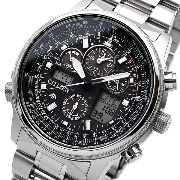 CITIZEN Promaster PMV65-2271 Titanium Eco-Drive Solar Mens Watch New Japan