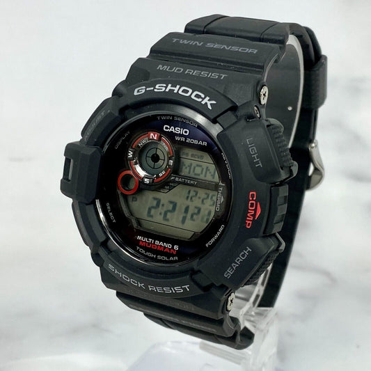 CASIO G-SHOCK MUDMAN GW-9300-1JF Multi Band 6 Tough Solar Mens Watch New Japan