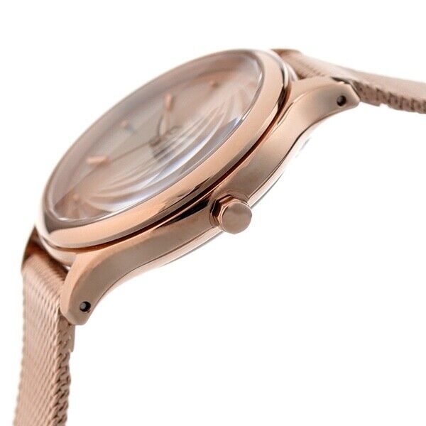 CITIZEN xC Mizu EW2635-54A PinkGold Date Eco-Drive Solar Womens Watch New Japan