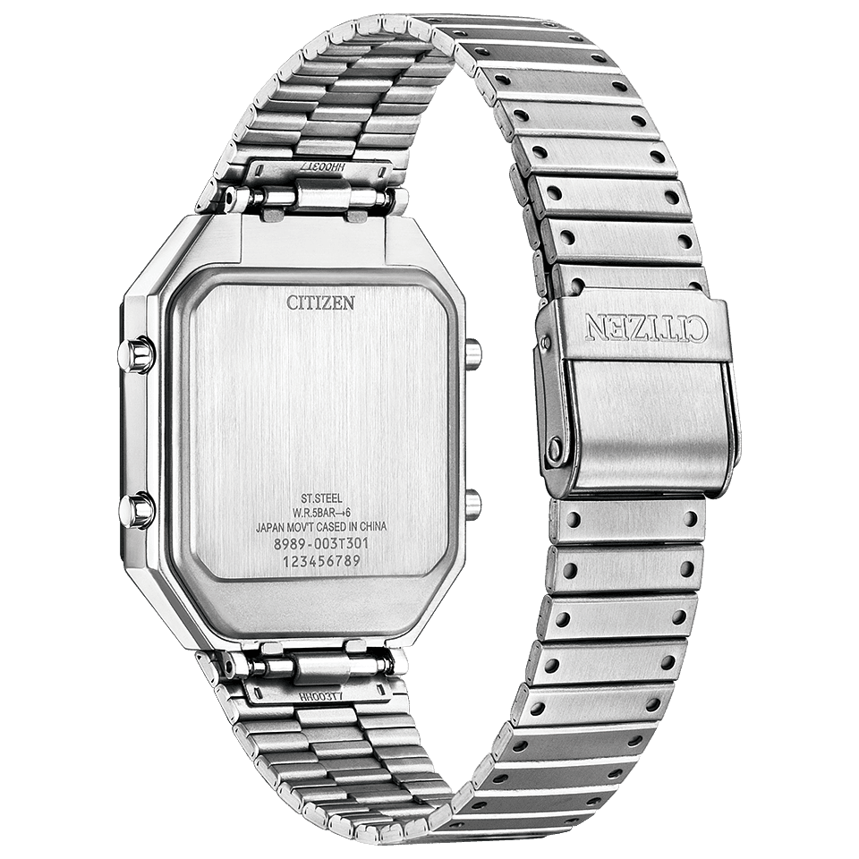 CITIZEN Collection JG2126-69E Thermo Sensor Silver Quartz Unisex Watch New Japan