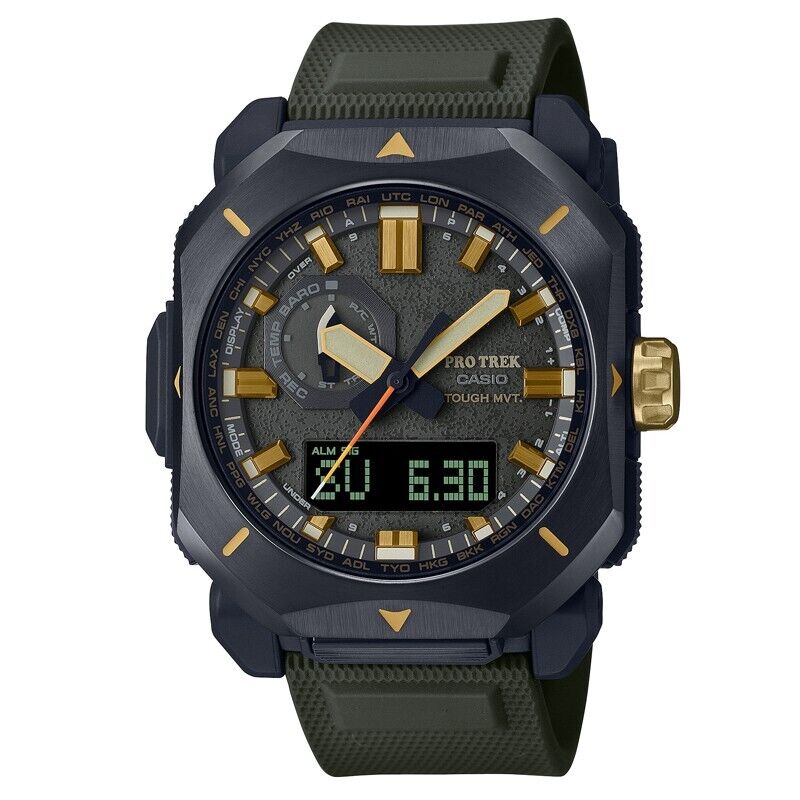 CASIO PROTREK PRW-6900Y-3JF Analog Digital MULTIBAND6 Solar Radio Mens Watch