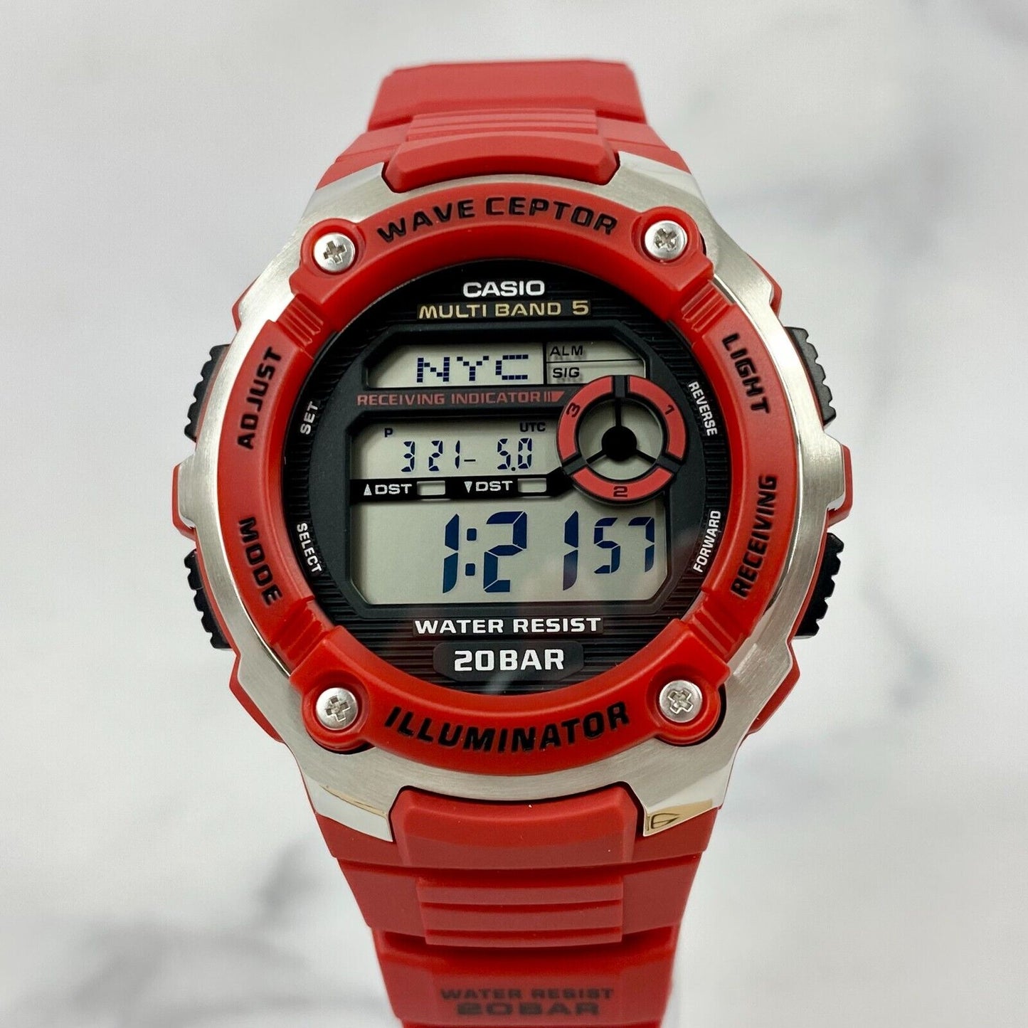 CASIO Collection WV-200R-4AJF Wave Ceptor Digital Quartz Mens Watch New Japan