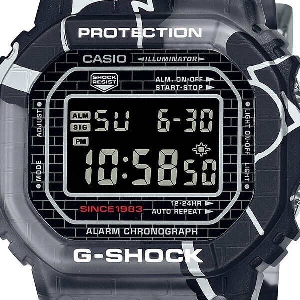 CASIO G-Shock DW-5000SS-1JR Tough Solar Domestic Skeleton ELlight Mens Watch New