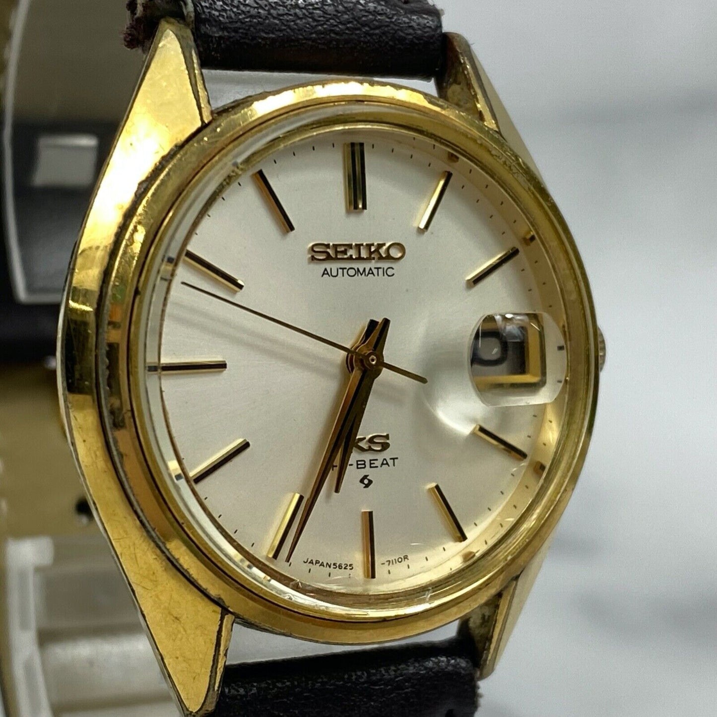 SEIKO King Seiko KS HI-BEAT 5625-7113 Automatic Mens Watch Vintage Excellent