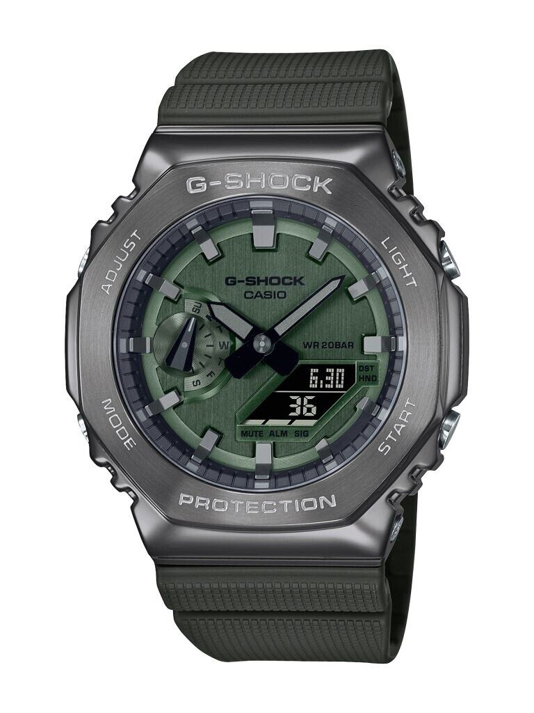 CASIO G-SHOCK GM-2100B-3AJF Green Analog/Digital Quartz Mens Watch New Japan