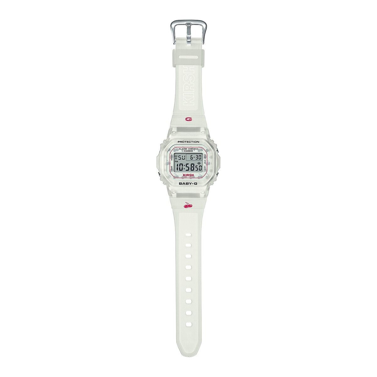 CASIO Baby-G BGD-565KRS-7JR KIRSH Limited Clear Quartz Digital Women Watch New