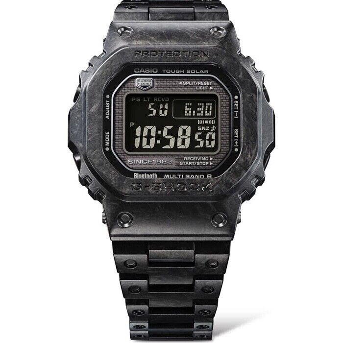 CASIO G-SHOCK 40th GCW-B5000UN-1JR Carbon Bluetooth Solar Mens Watch New Japan