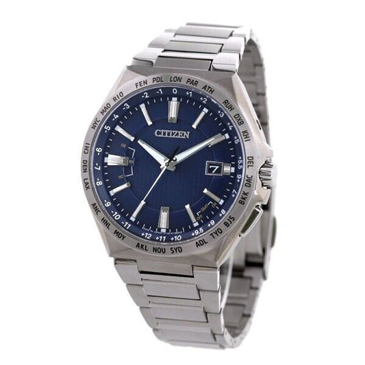 CITIZEN ATTESA ACT Line CB0210-54L Titanium Eco-Drive Solar Mens Watch New Japan