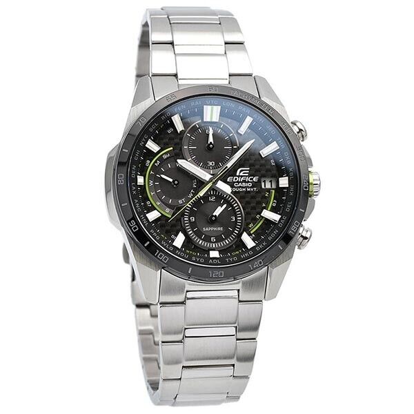 CASIO EDIFICE EQW-A2000DB-1AJF Black Carbon Sport Radio Solar Mens Watch New