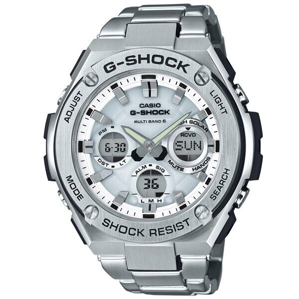 CASIO G-SHOCK G-STEEL GST-W110D-7AJF Analog Digital Solar Mens Watch New Japan