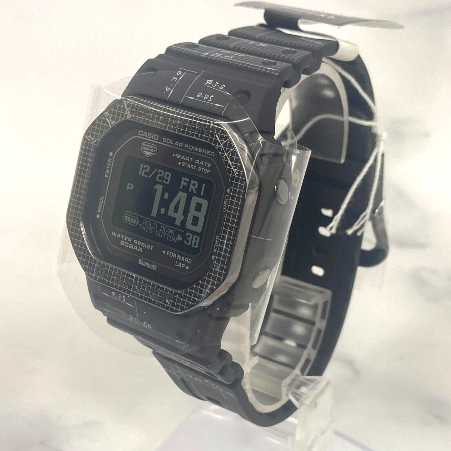 CASIO G-SHOCK DW-H5600EX-1JR G-SQUAD Limited Model Solar Mens Watch New Japan