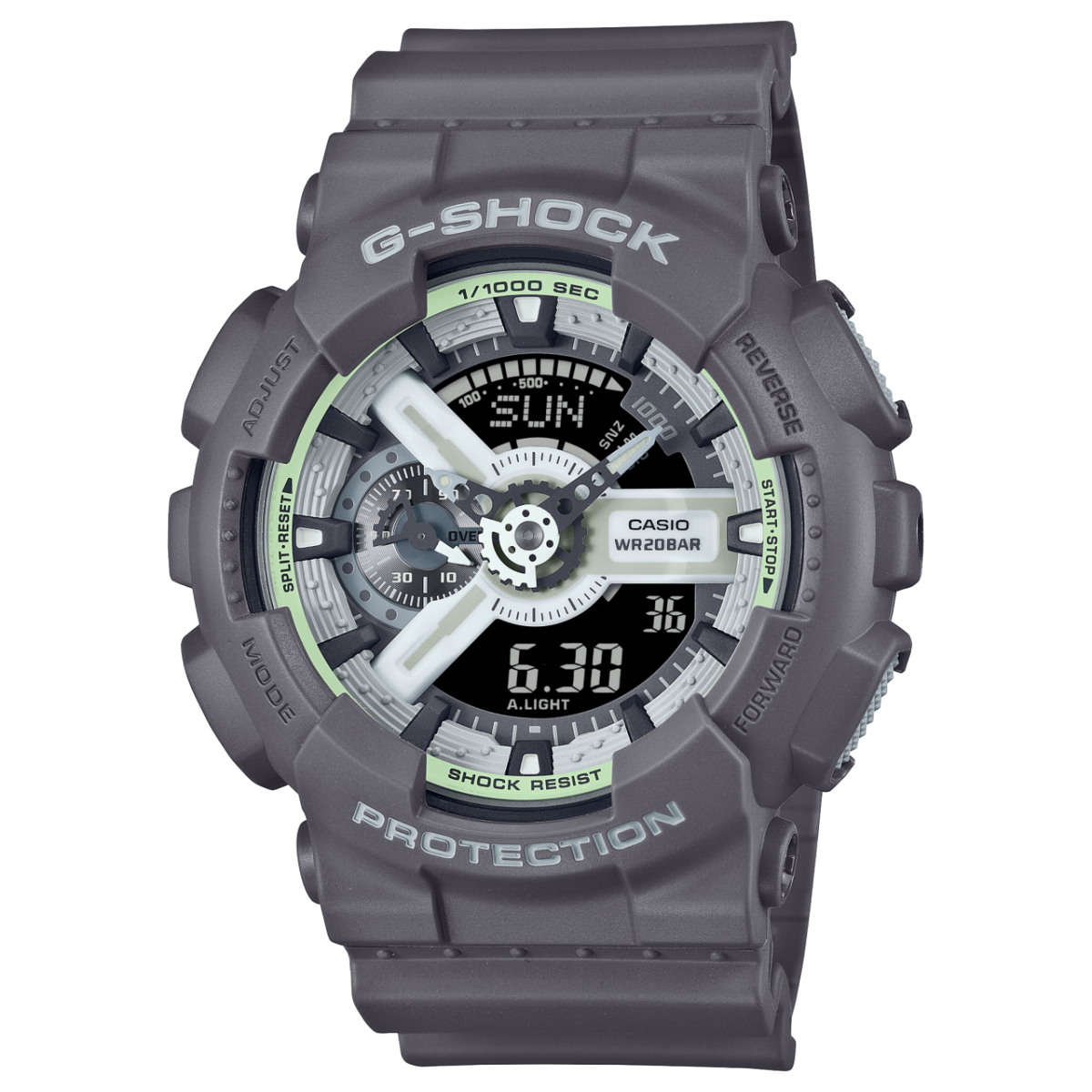 Casio G Shock Hidden Glow Series Ga 110hd 8ajf Quartz Mens Watch New J