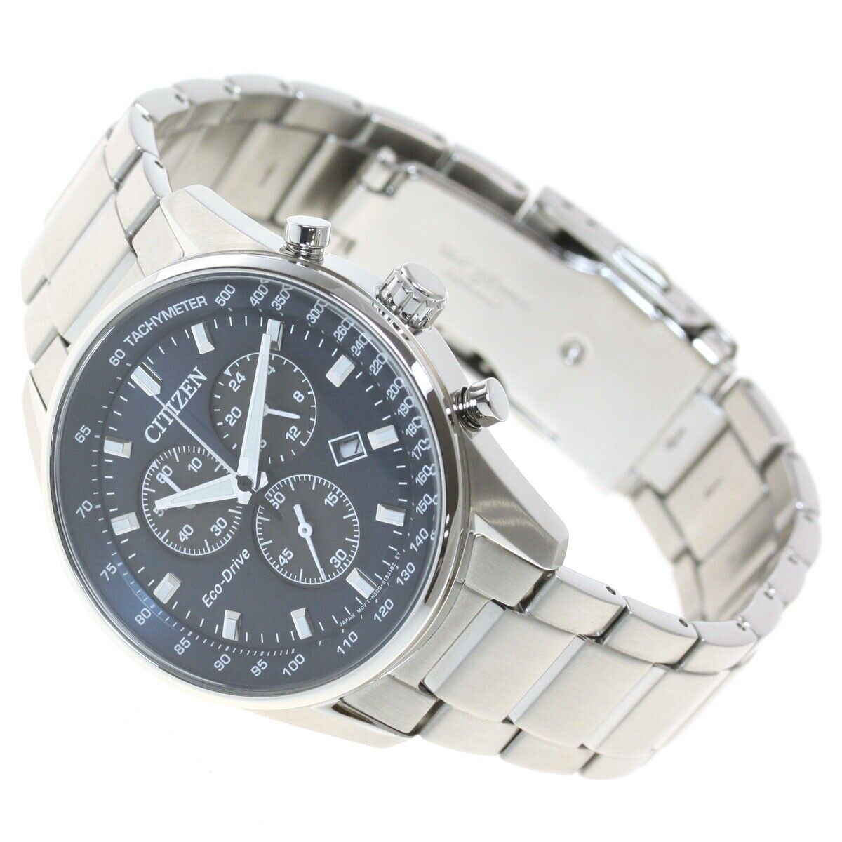 CITIZEN Collection AT2390-58L Tachymeter Eco-Drive Solar Mens Watch New Japan