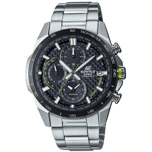 CASIO EDIFICE EQW-A2000DB-1AJF Black Carbon Sport Radio Solar Mens Watch New