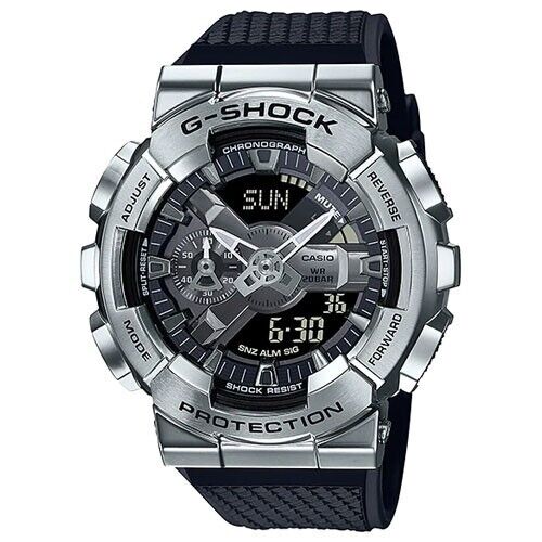 CASIO G-Shock GM-110-1AJF Silver 2020s Analog Digital Quartz Mens Watch New