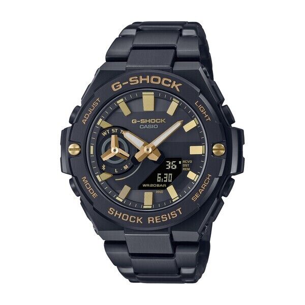 CASIO G-Shock GST-B500BD-1A9JF G-STEEL Mobile Link Bluetooth Solar Watch New