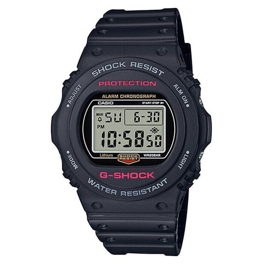 CASIO G-Shock DW-5750E-1JF Black Digital EL Light 200M Mens Watch 2018 New