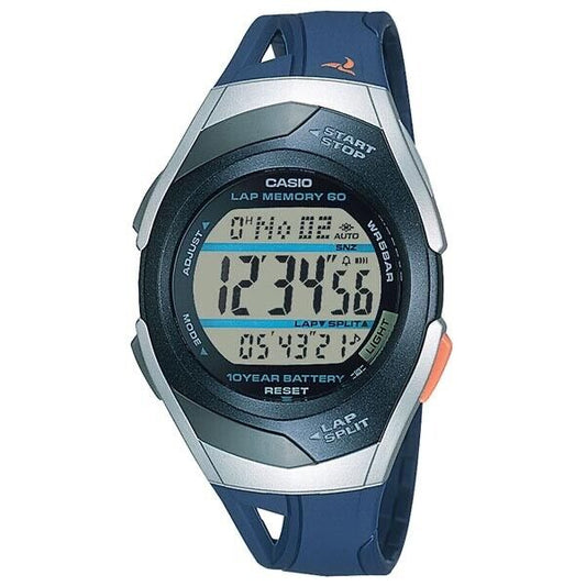 CASIO Collection STR-300J-2AJH Blue Sports Digital Quartz Mens Watch New Japan