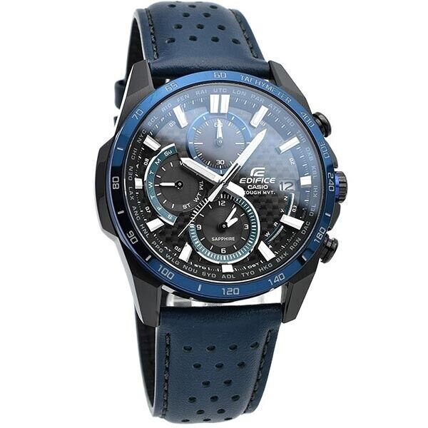 CASIO EDIFICE EQW-A2000CL-2AJF Black Blue Sport Radio Solar 2021s Mens Watch New