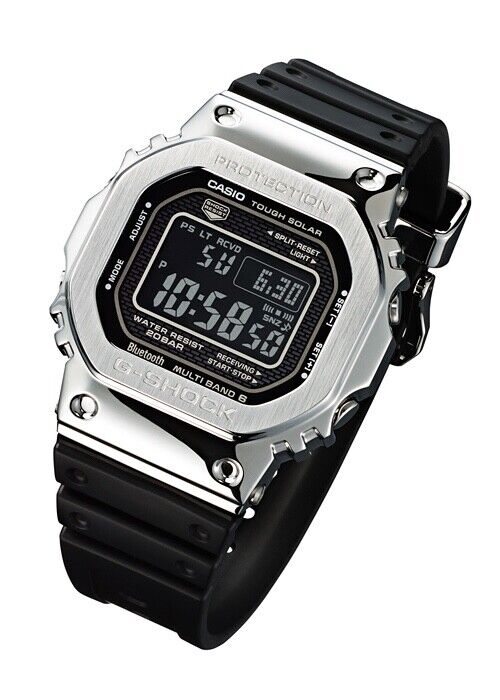 CASIO G-SHOCK GMW-B5000-1JF Metal Bezel Bluetooth Solar Mens Watch New Japan