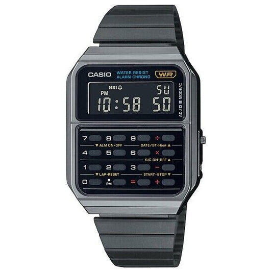 CASIO STANDARD CA-500WEGG-1BJF Calculator Digital Quartz Mens Watch New Japan