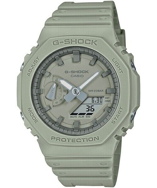 CASIO G-SHOCK GA-2100NC-3AJF Natural Color Ana/Digi Quartz Mens Watch New Japan