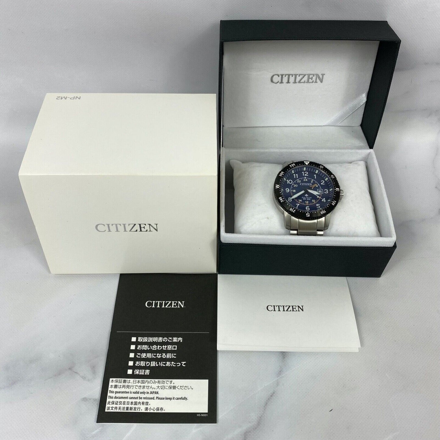 CITIZEN Promaster Land Eco-Drive BJ7094-5 Mens Watch With Box Vintage Excellent