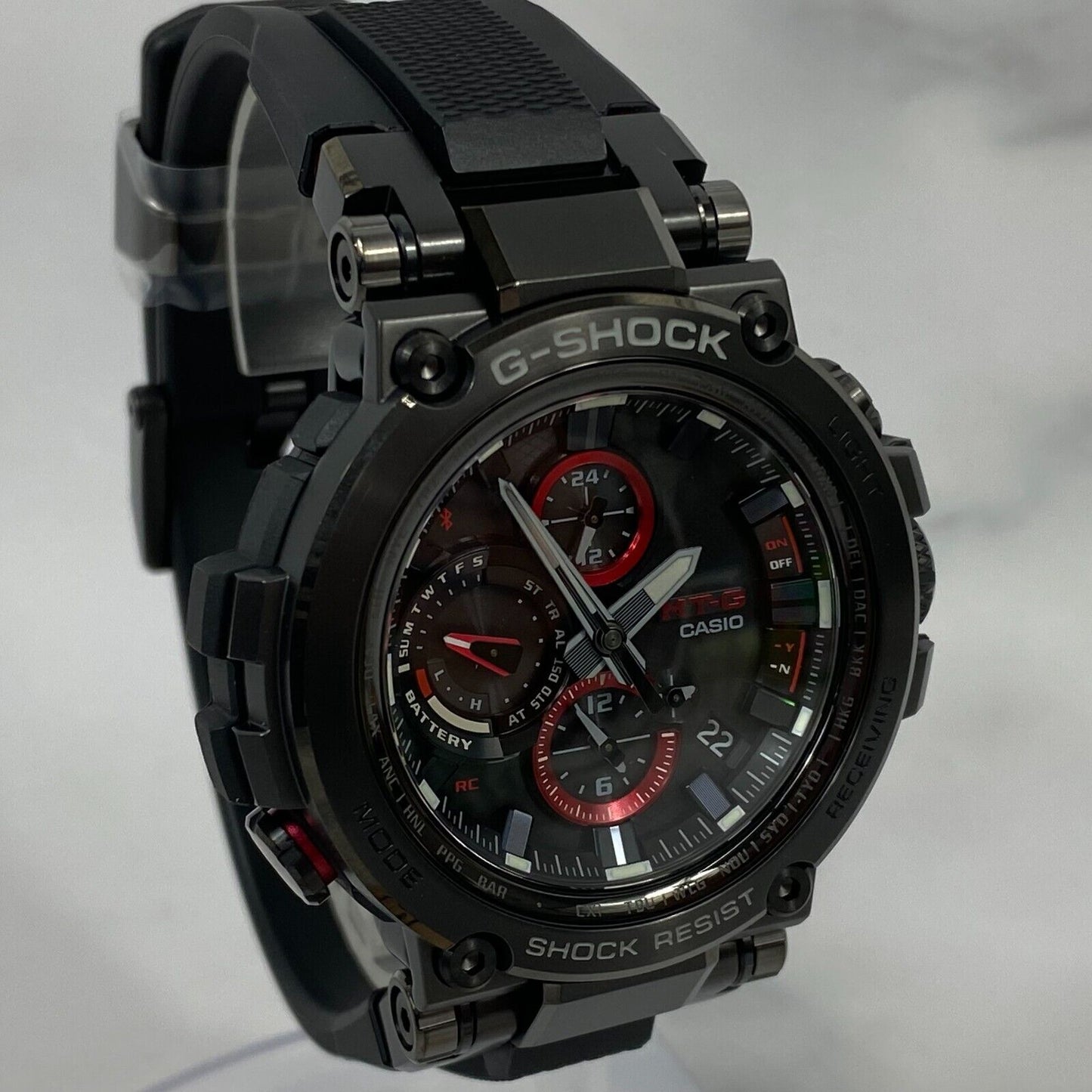 CASIO G-SHOCK MT-G B1000B-1AJF Smartphone Link Bluetooth Mens Watch New Japan