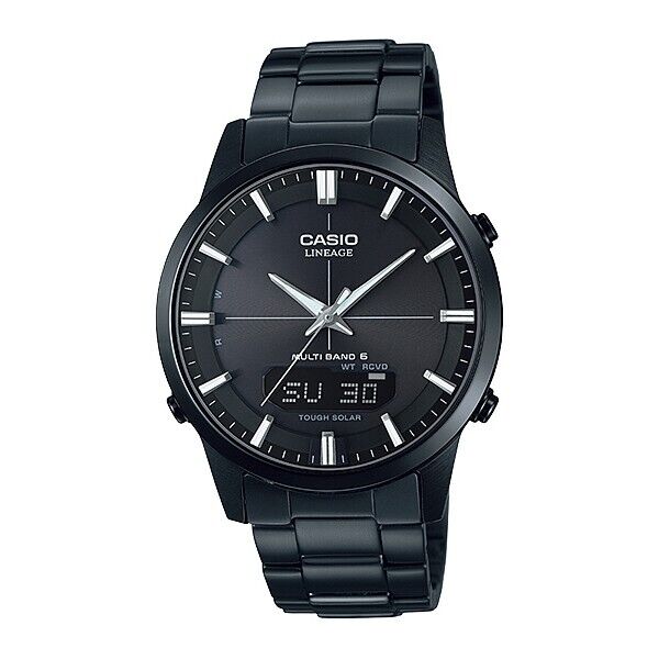 CASIO LINEAGE LCW-M170DB-1AJF Black Dial Tough Solar Atomic Radio Mens Watch New