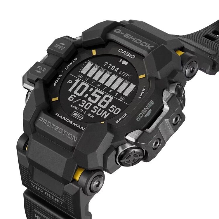 CASIO G-SHOCK Rangeman GPR-H1000-1JR GPS Bluetooth Solar Mens Watch New Japan