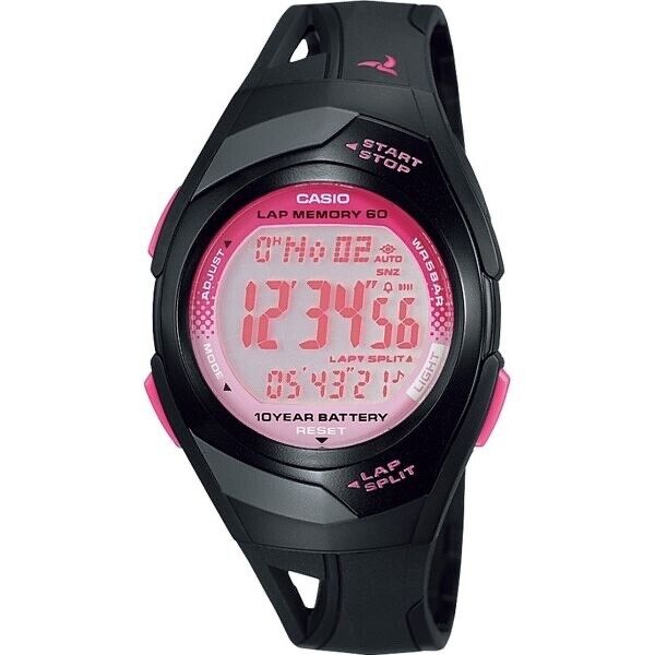 CASIO Collection STR-300J-1BJH Pink Digital Quartz Mens Watch New Japan