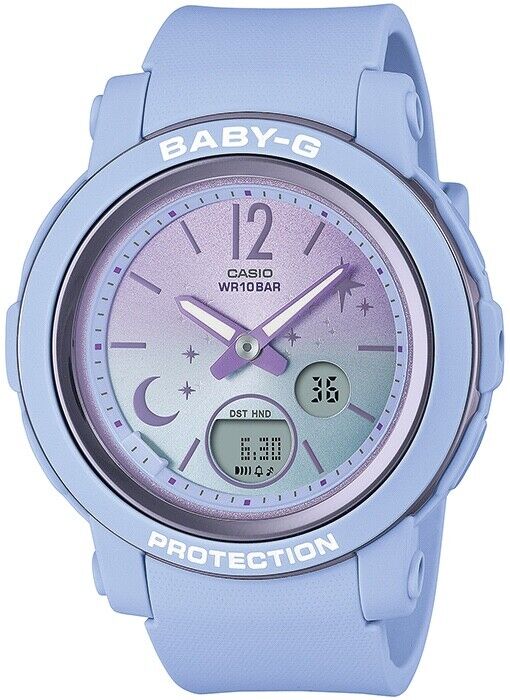 CASIO BABY-G BGA-290DS-2AJF MoonAndStars Ana/Digi Quartz Womens Watch New Japan