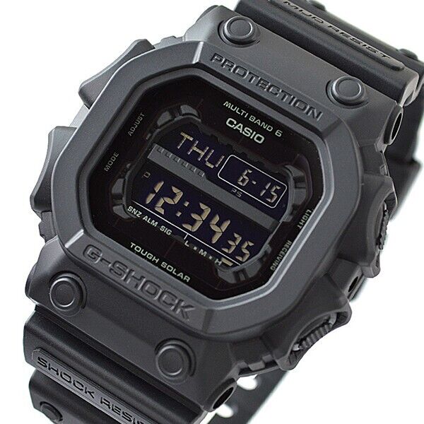 CASIO G-Shock GXW-56BB-1JF Black 16s 200M Digital Radio Solar Mens Watch New