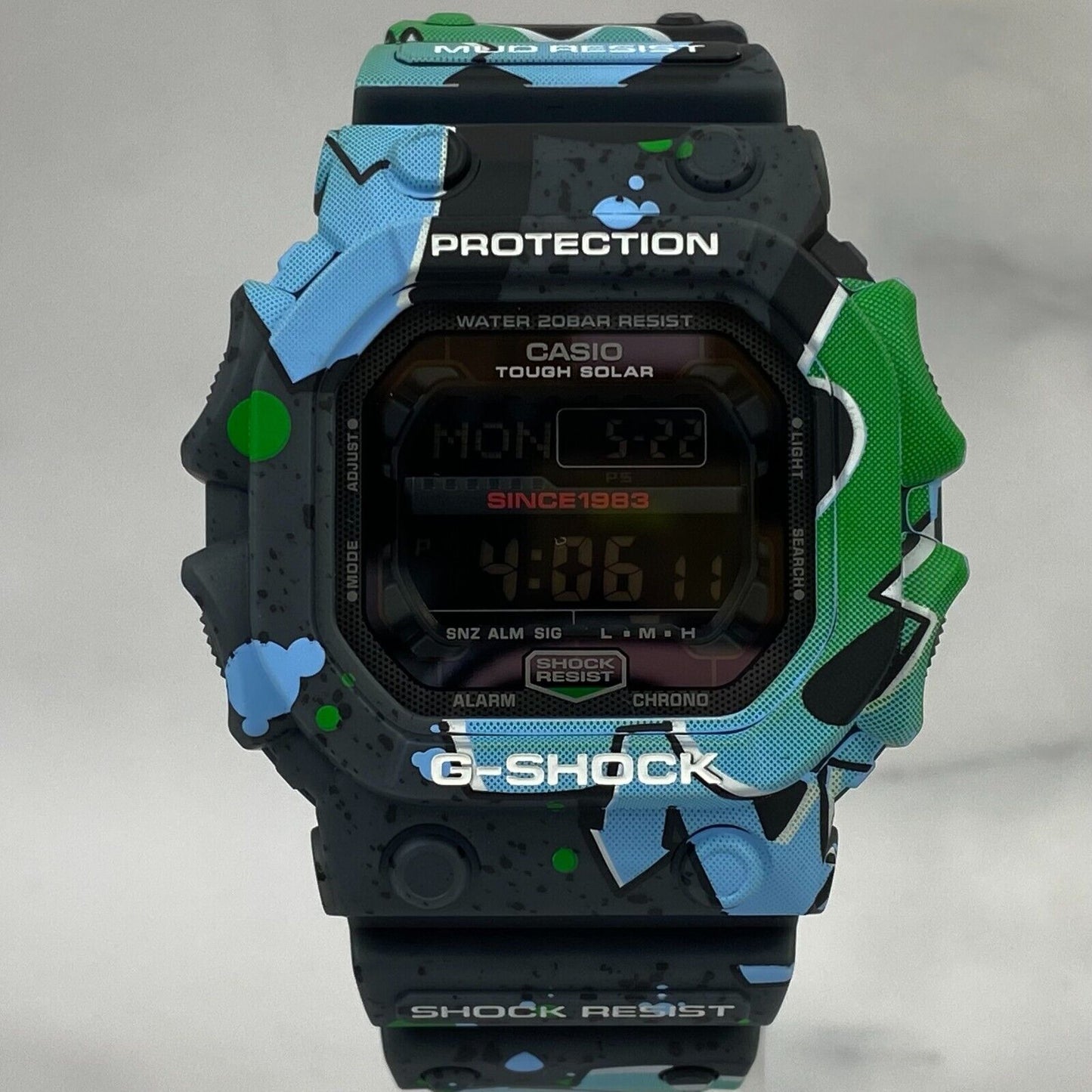 CASIO G-Shock GX-56SS-1JR GX56 Street Spirit Graffiti Digital Resin Watch New