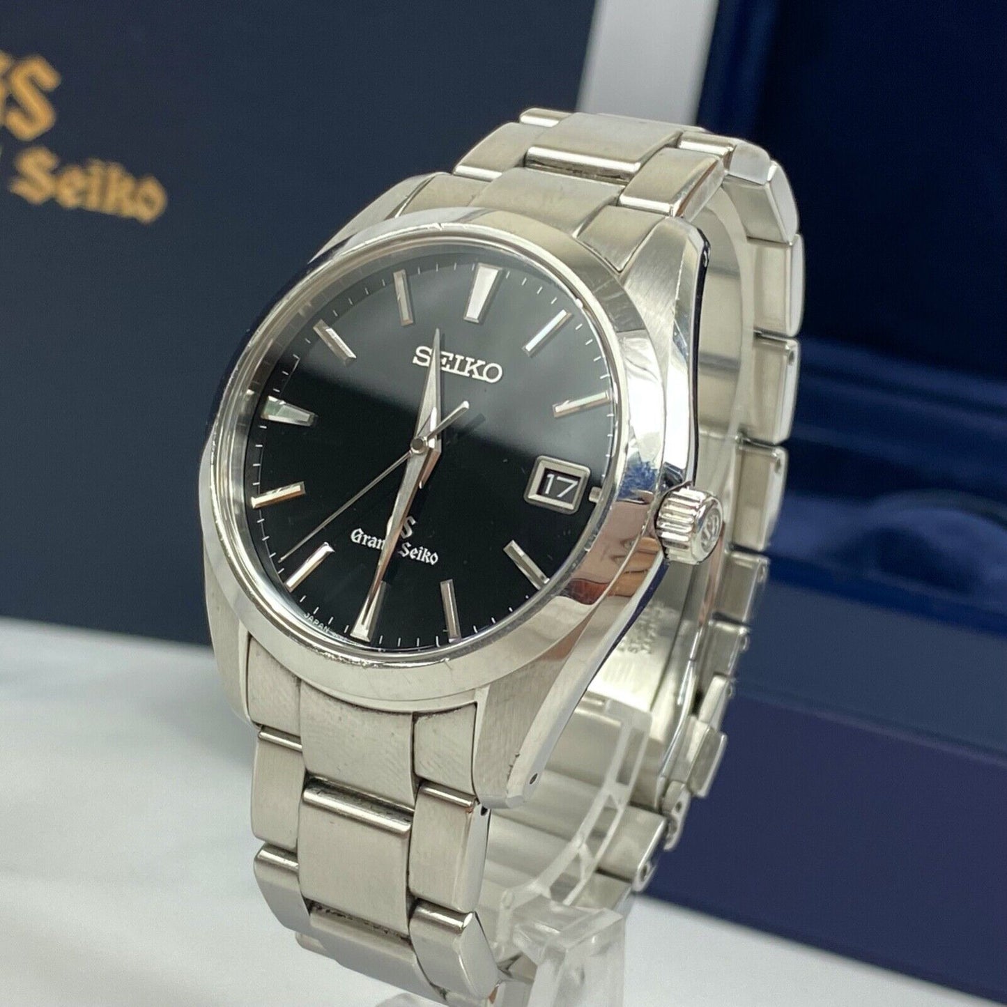 SEIKO Grand Seiko SBGV023/9F82-0AF0 Quartz Mens Watch Vintage Excellent With Box