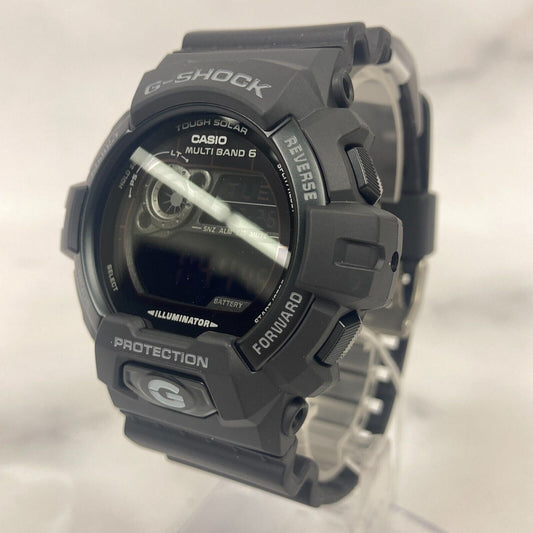 CASIO G-Shock GW-8900A-1JF Tough Solar Solar Radio Digital Black Mens Watch New