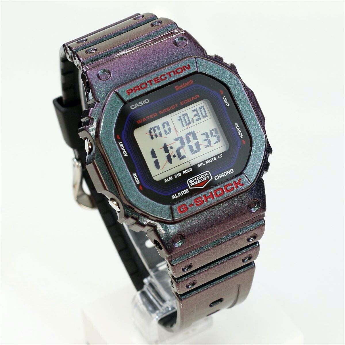 CASIO G-SHOCK DW-B5600AH-6JF Digital Bluetooth Quartz Mens Watch New Japan