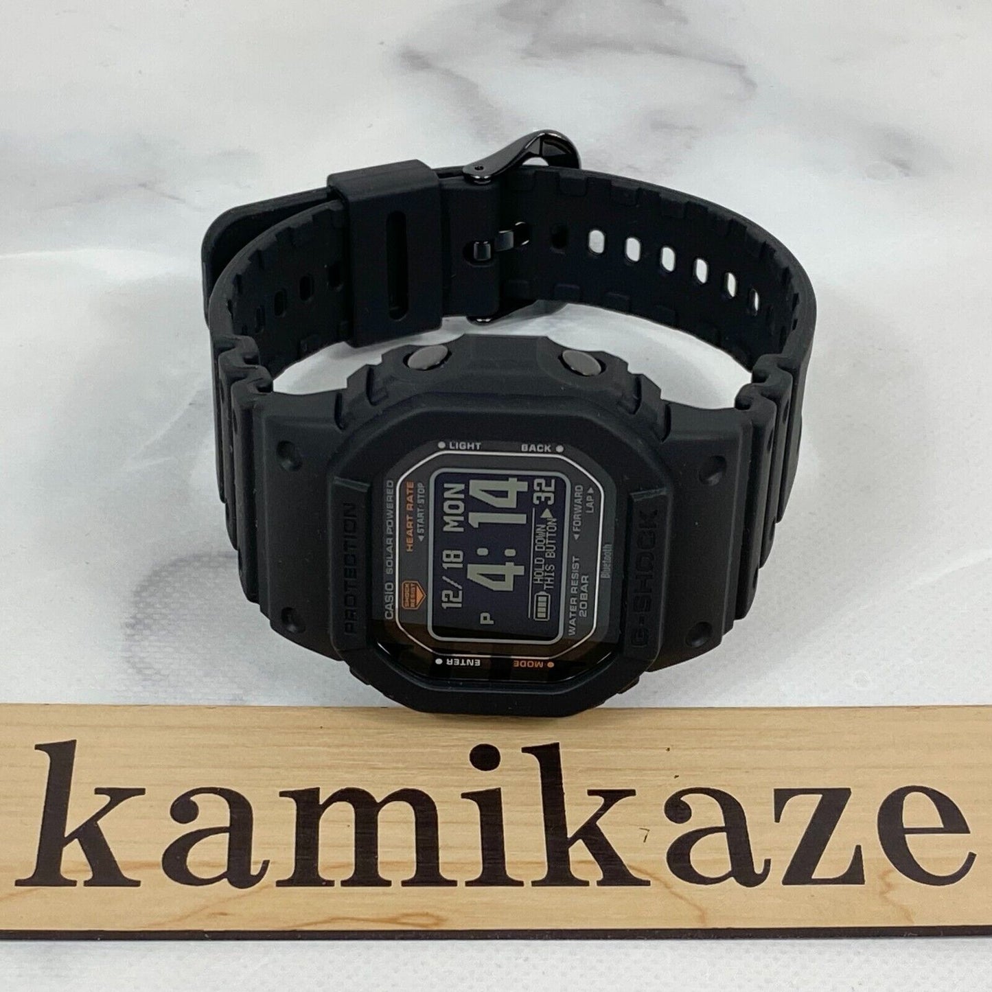 CASIO G-SHOCK DW-H5600-1JR G-SQUAD Bluetooth Digital Solar Mens Watch New Japan