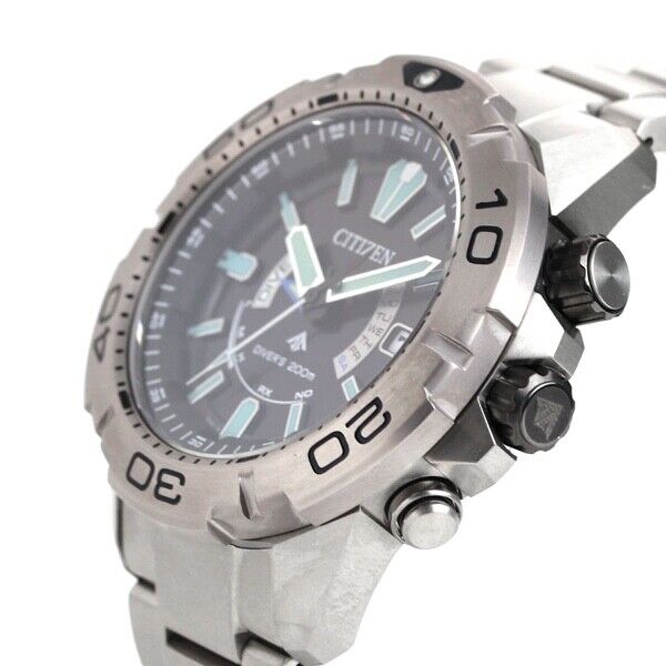 CITIZEN Promaster AS7141-60E Titanium Dive Eco-Drive Solar Mens Watch New Japan