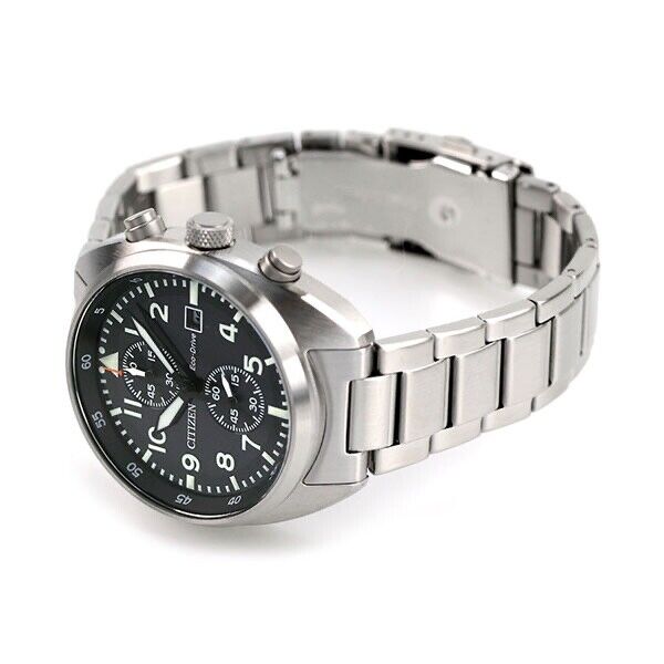 CITIZEN Record Label CA7040-85E Chronograph Eco-Drive Solar Mens Watch New Japan