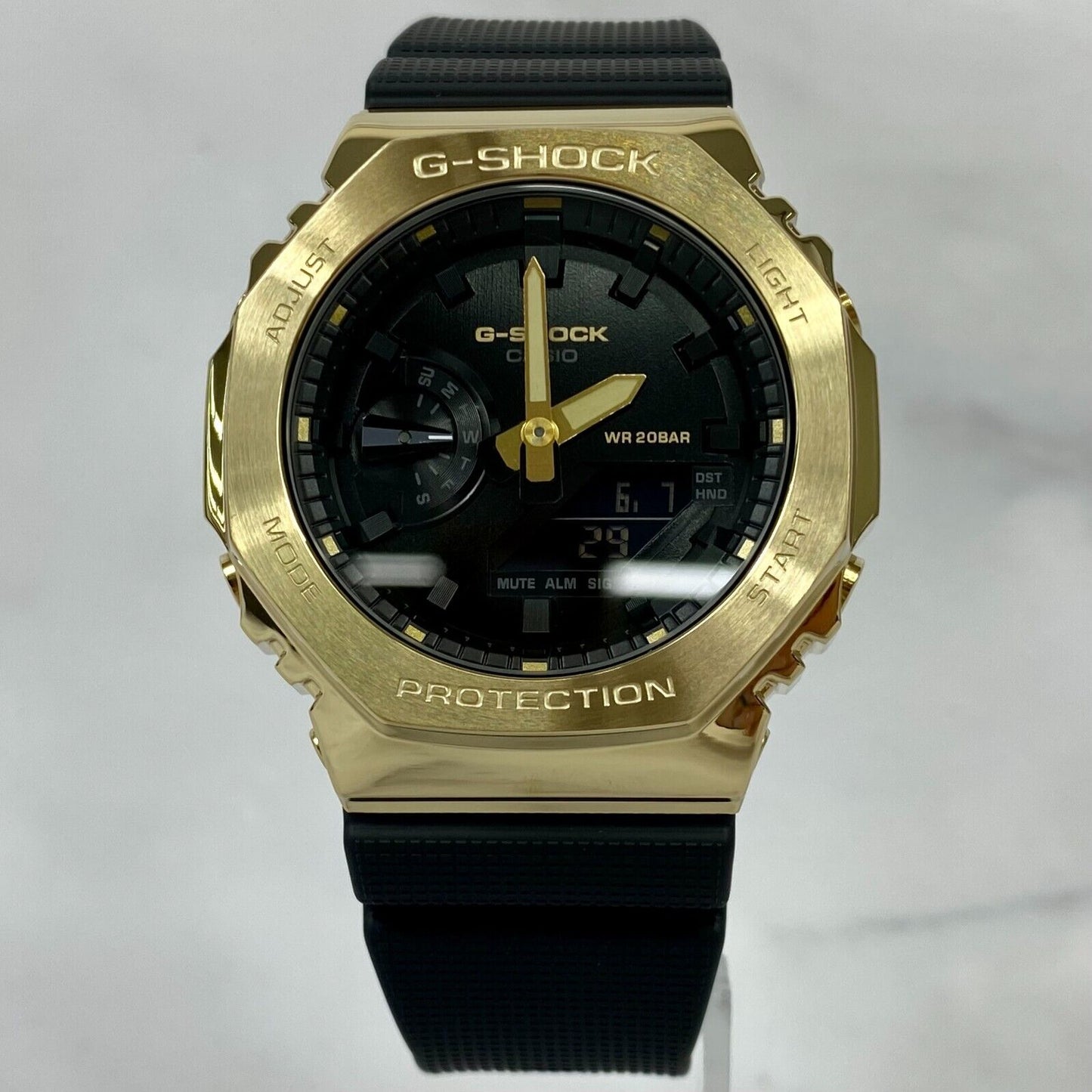 CASIO G-Shock GM-2100G-1A9JF GM-2100G Analog-Digital Gold Plated Mens Watch New