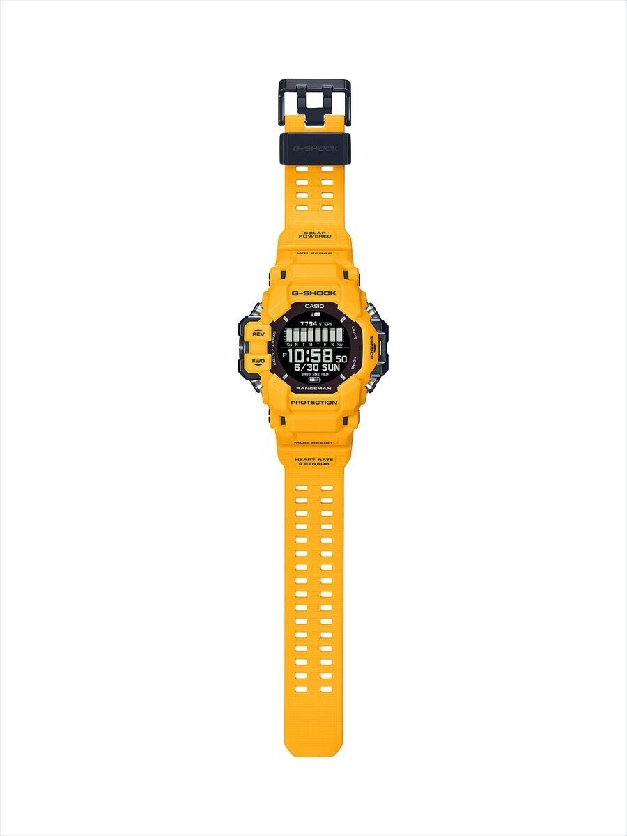 CASIO RANGEMAN GPR-H1000-9JR Heart Rate GPS Bluetooth Solar Mens Watch New Japan