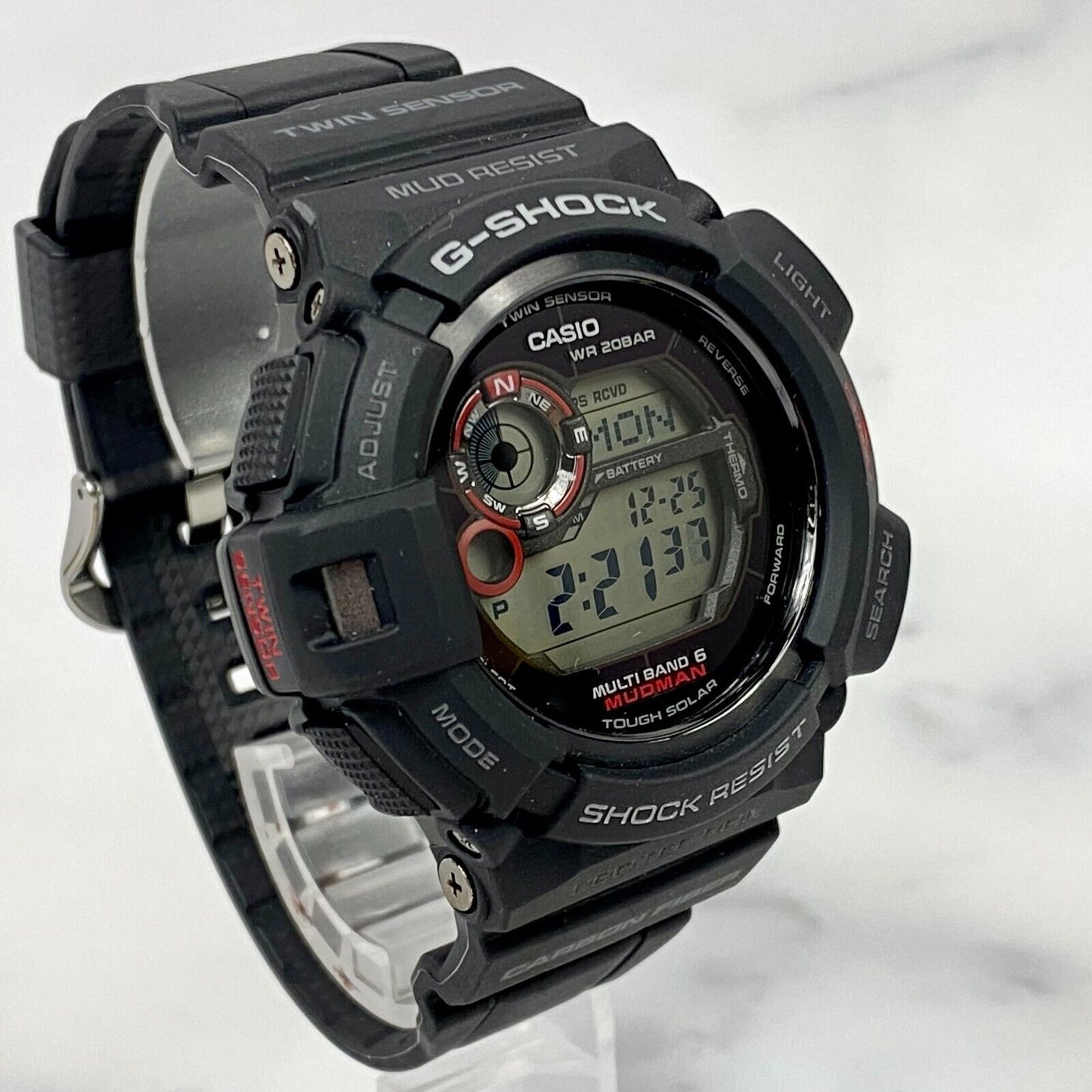 CASIO G-SHOCK MUDMAN GW-9300-1JF Multi Band 6 Tough Solar Mens Watch New Japan