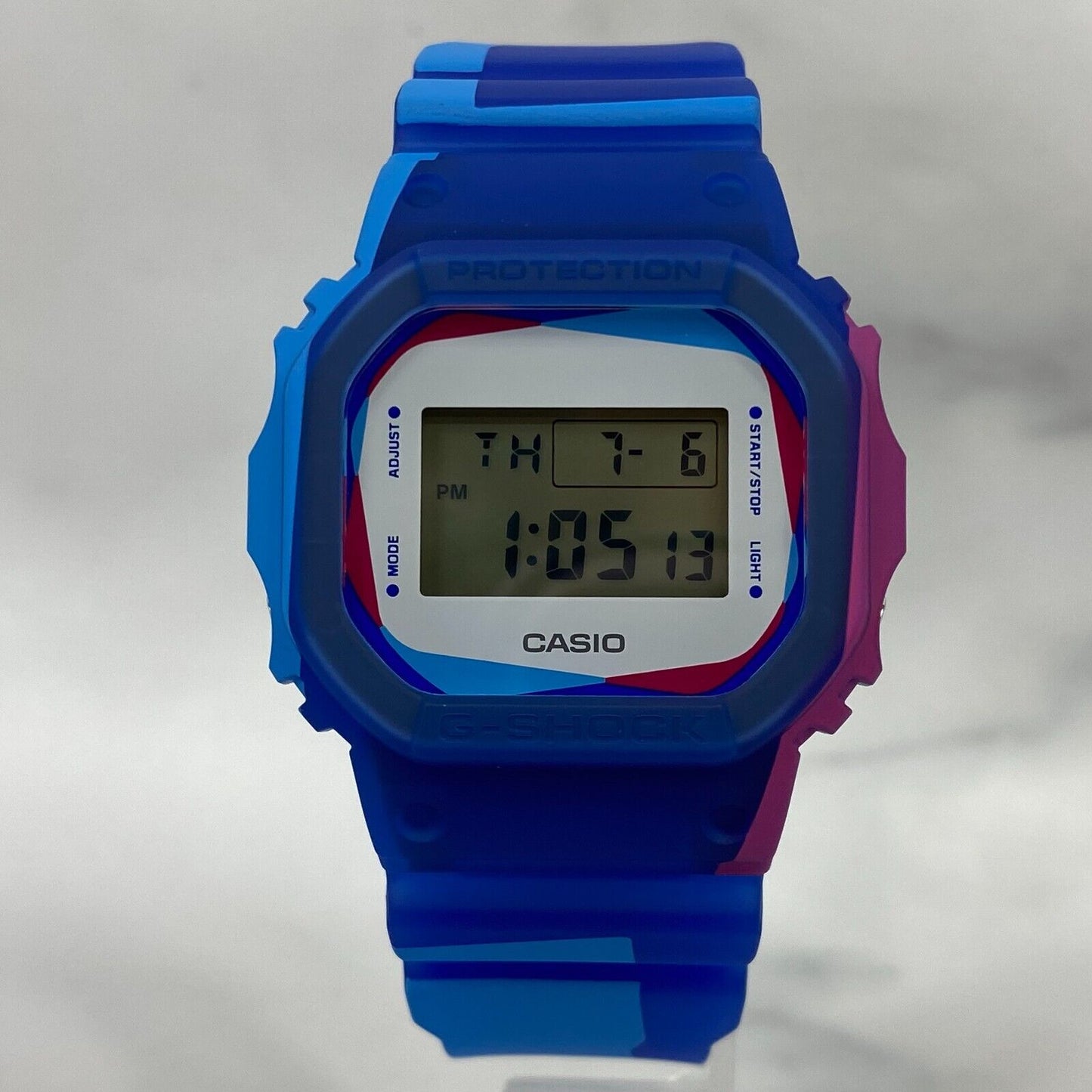 CASIO G-Shock DWE-5600PR-2JR Over Print Color Model Digital Mens Watch New